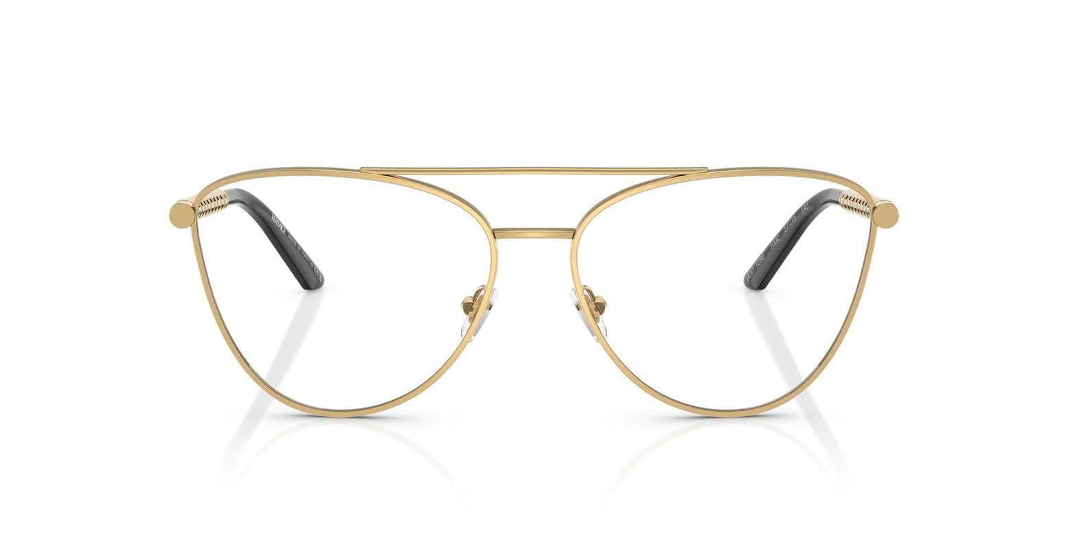 Versace MOD.1296 1002 Eyeglasses Gold 55mm Women 2