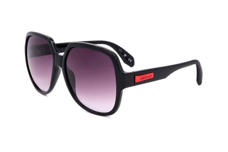 Adidas OR0034 01Z Sunglasses Shiny Black 57mm Women