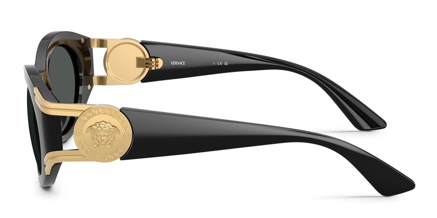 Versace VE4503U GB1-87 Sunglasses Black 3