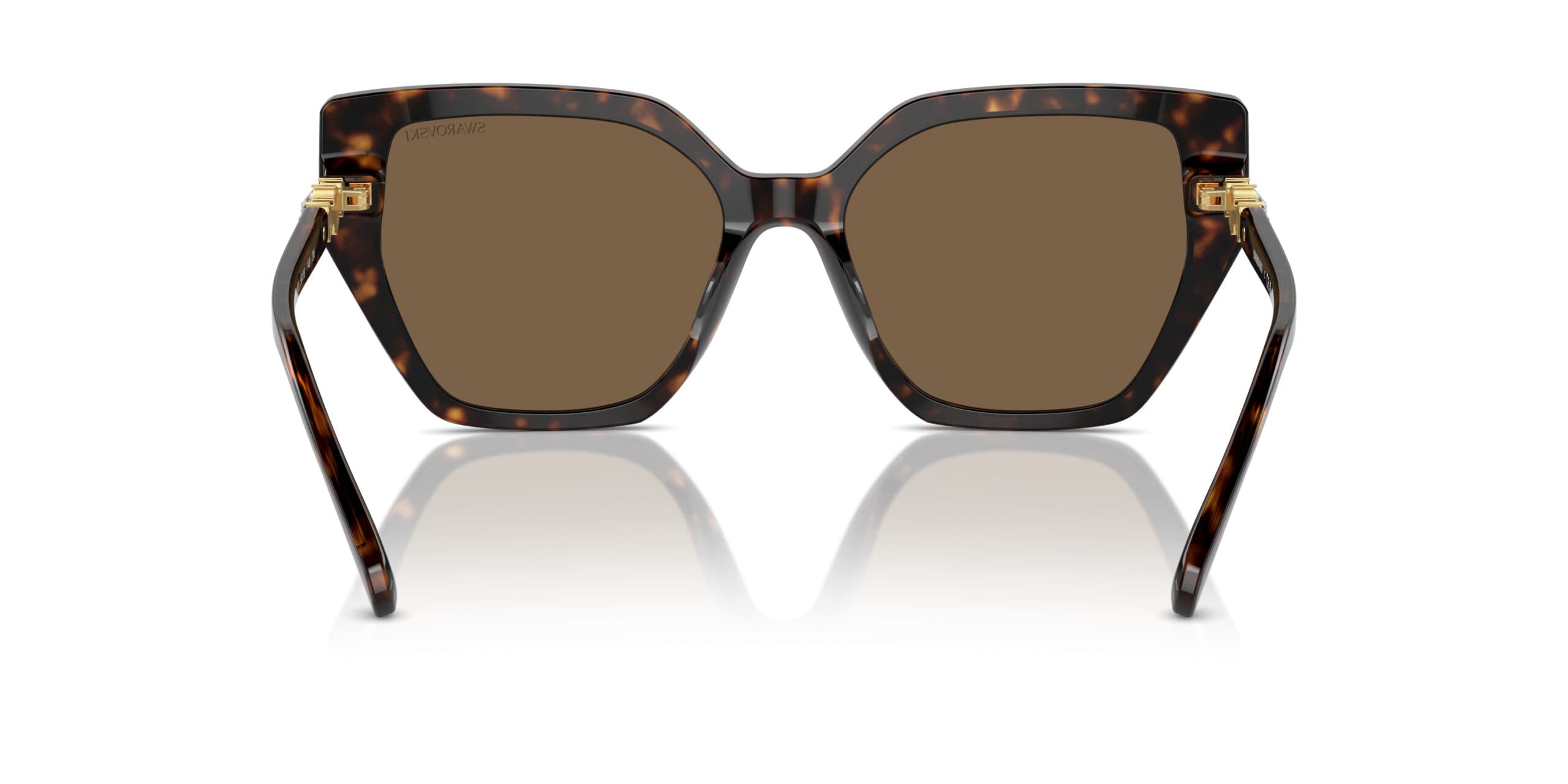Swarovski SK6016 100273 Sunglasses Dark Havana 56mm Women 4