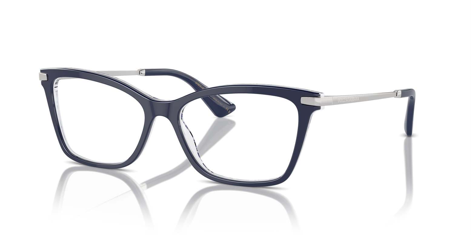 Dolce&Gabbana DG3393 3414 Eyeglasses Blue 56mm Women