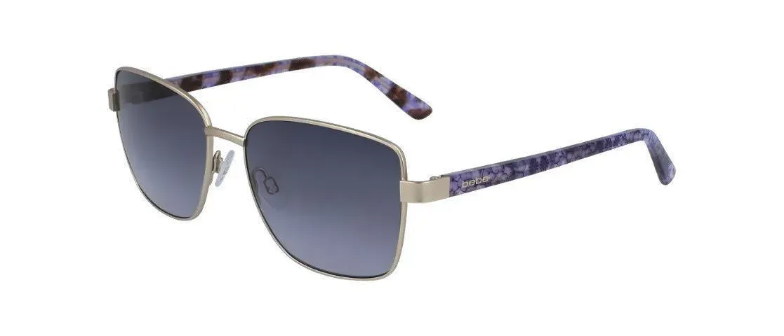 Bebe BB7211 710 Sunglasses Gold 55mm Women