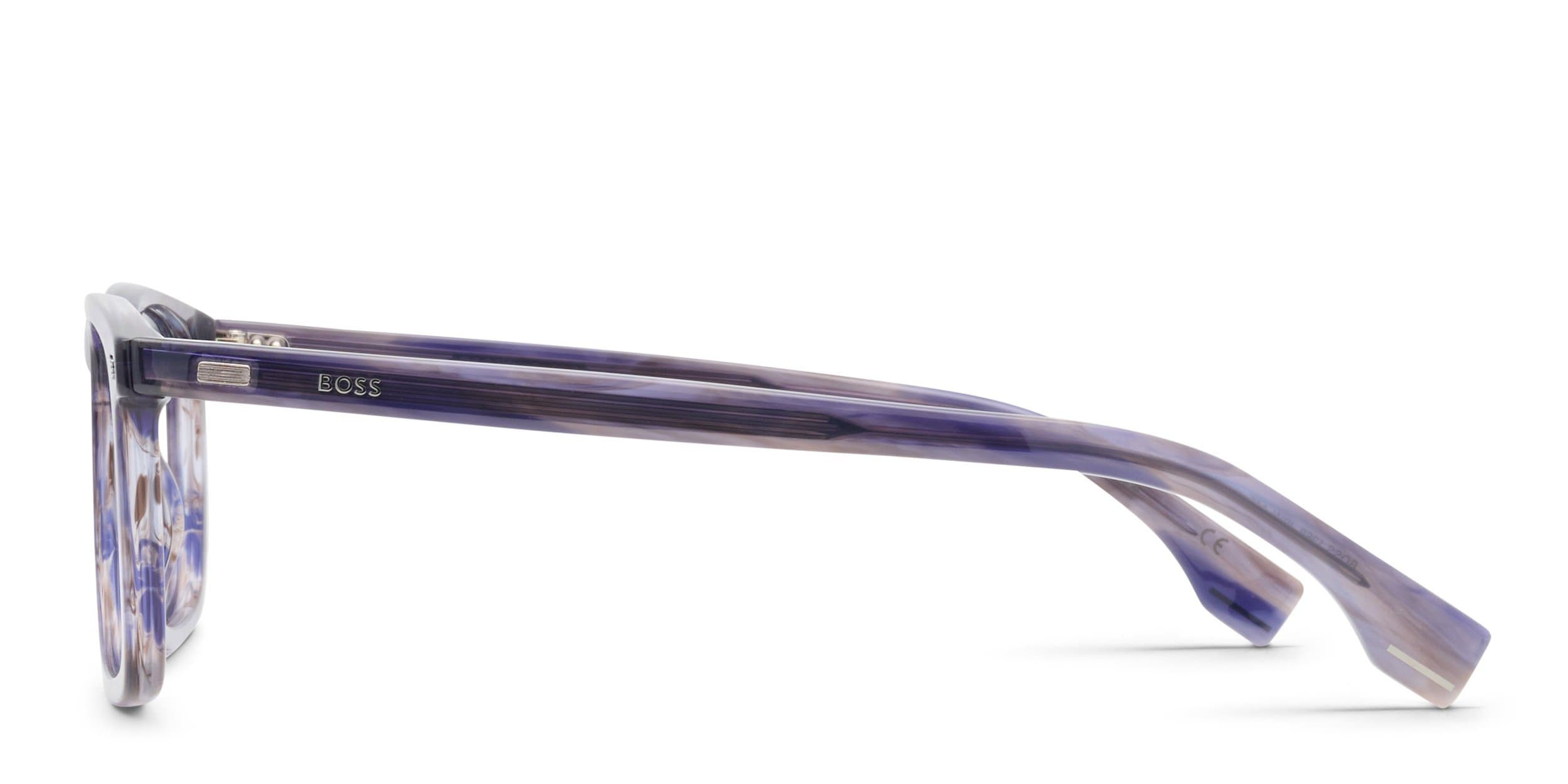 HUGO BOSS BOSS 1368 0JBW 00 Eyeglasses Blue Havana 53mm 3