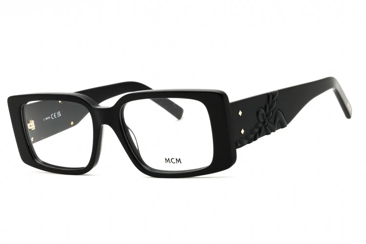 MCM MW5003 001 Eyeglasses Shiny Black 52mm Women