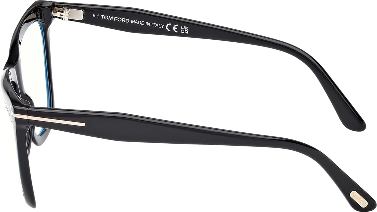 Tom Ford FT6064B 001 Eyeglasses Shiny Black 56mm Women 4