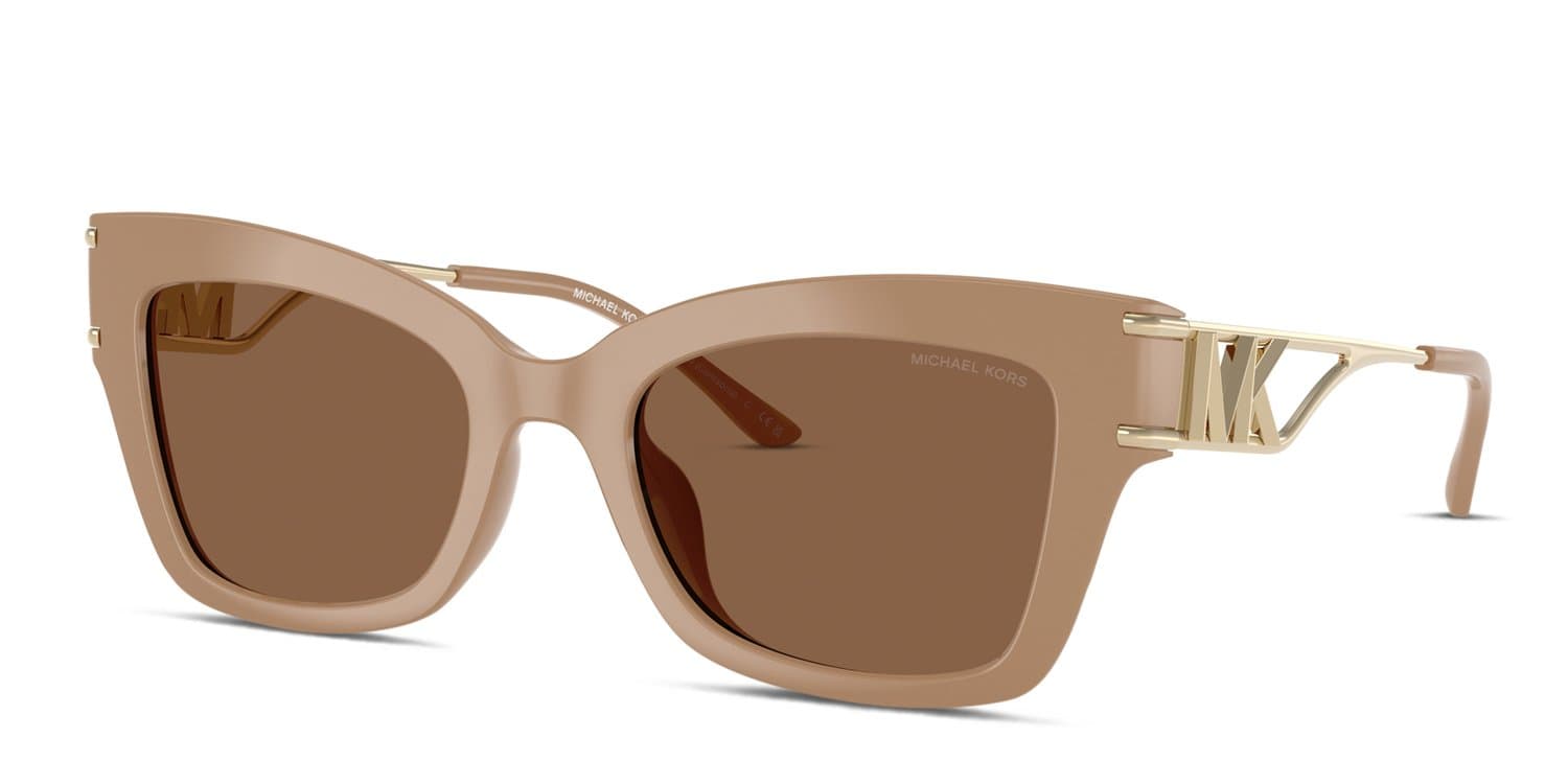 Michael Kors 0MK2237U 35553G Sunglasses Camel 52mm Women