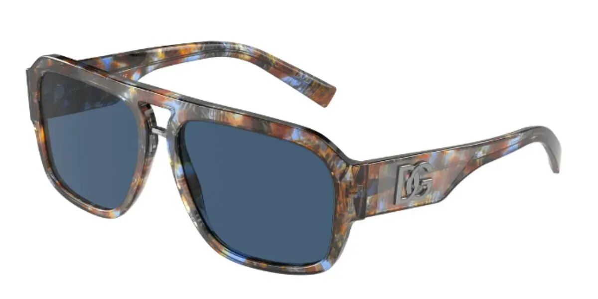 Dolce & Gabbana DG4403 Sunglasses Blue Havana 58mm Men