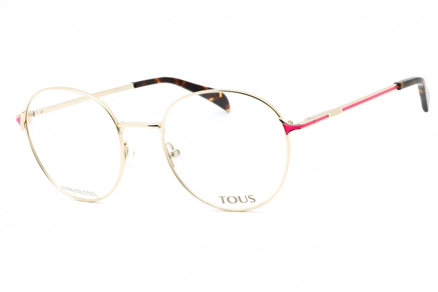 Tous VTO448 0492 Eyeglasses Light Gold 51mm Women