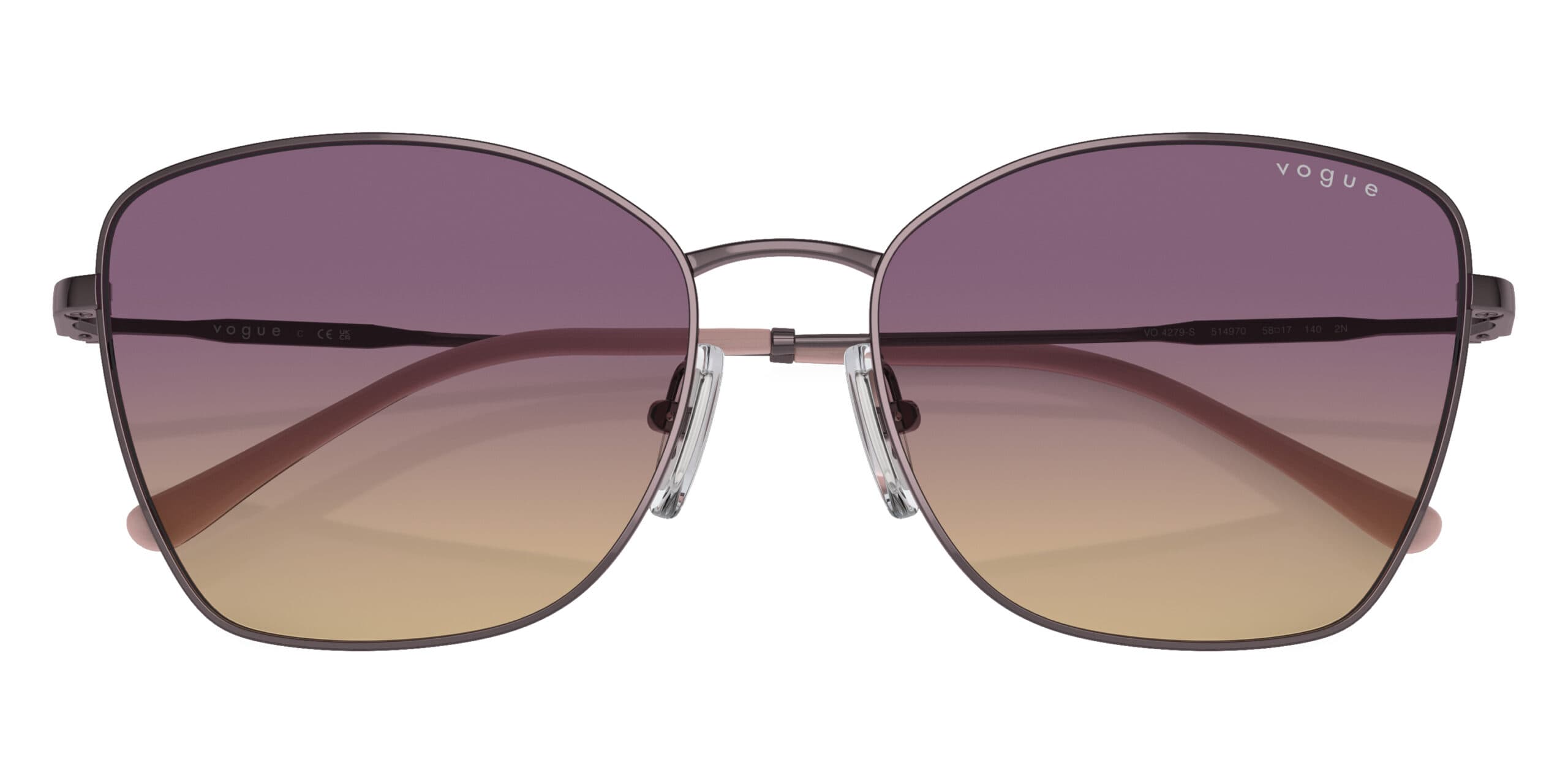Vogue VO4279-S 514970 Sunglasses Purple 58mm Women 5