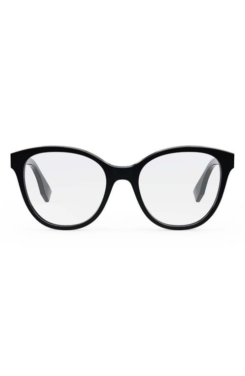 Fendi FE50024I 053 Eyeglasses Brown 52mm Women