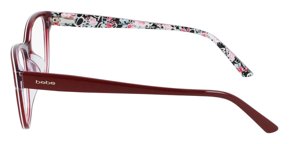 Bebe BB5184 601 Eyeglasses Red 53mm Women 3