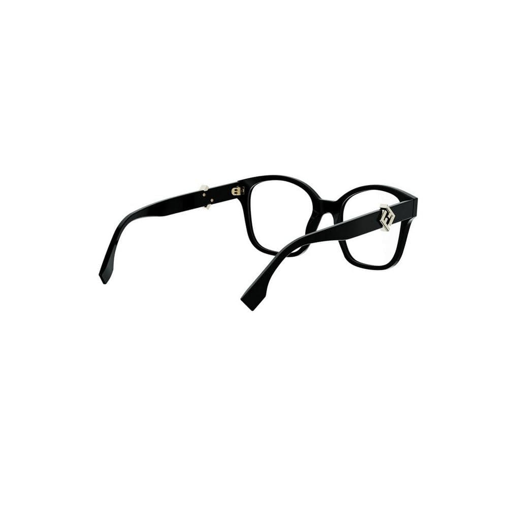 Fendi FE50135I 001 Eyeglasses Shiny Black 52mm Women 6