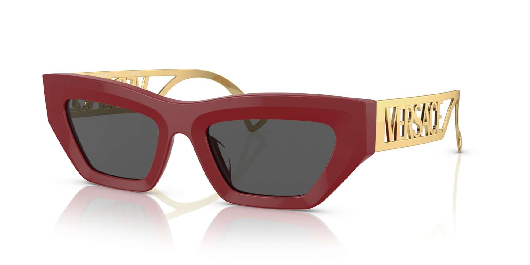 Versace 0VE4432U 5388 Sunglasses Red 53mm Women