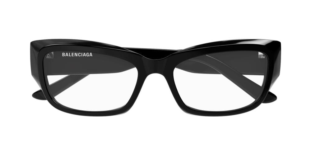 Balenciaga BB0399O 001 Eyeglasses Black 55mm Women 2