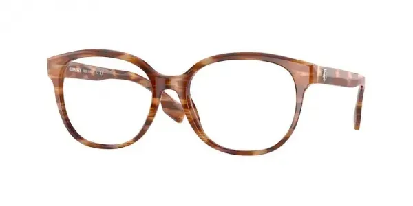Burberry BE2332 SCARLET Eyeglasses Spotted Brown 52mm Women