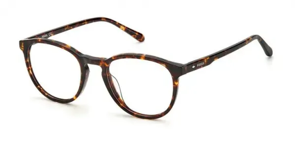 Fossil 7108 086 Eyeglasses Havana 50mm Men