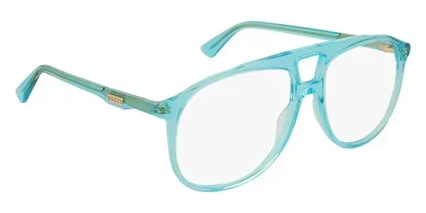 Gucci GG0264O 003 Eyeglasses Light Blue 57mm Men