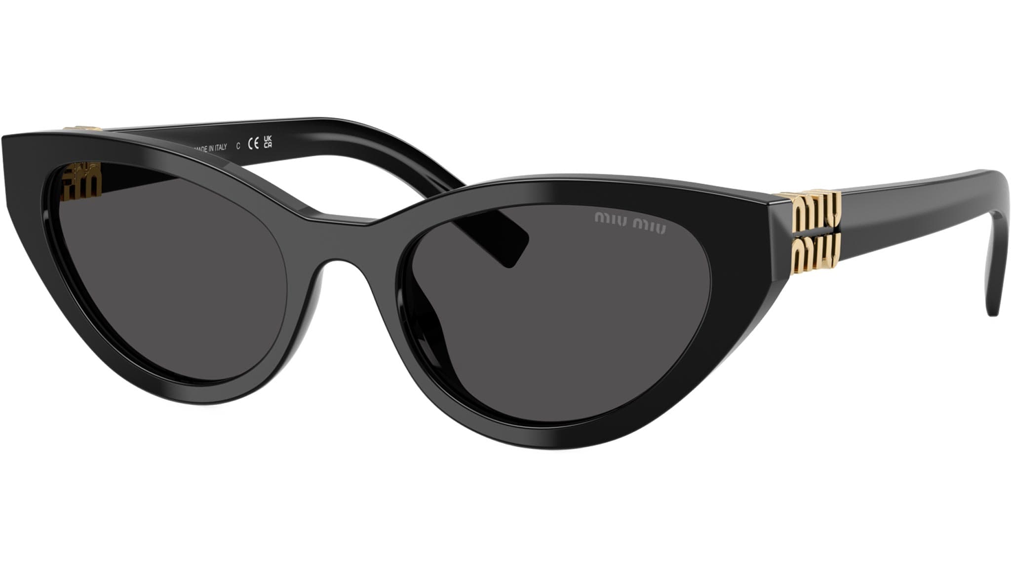Miu Miu 0MU A04S 16K08Z Sunglasses Black 54mm Women