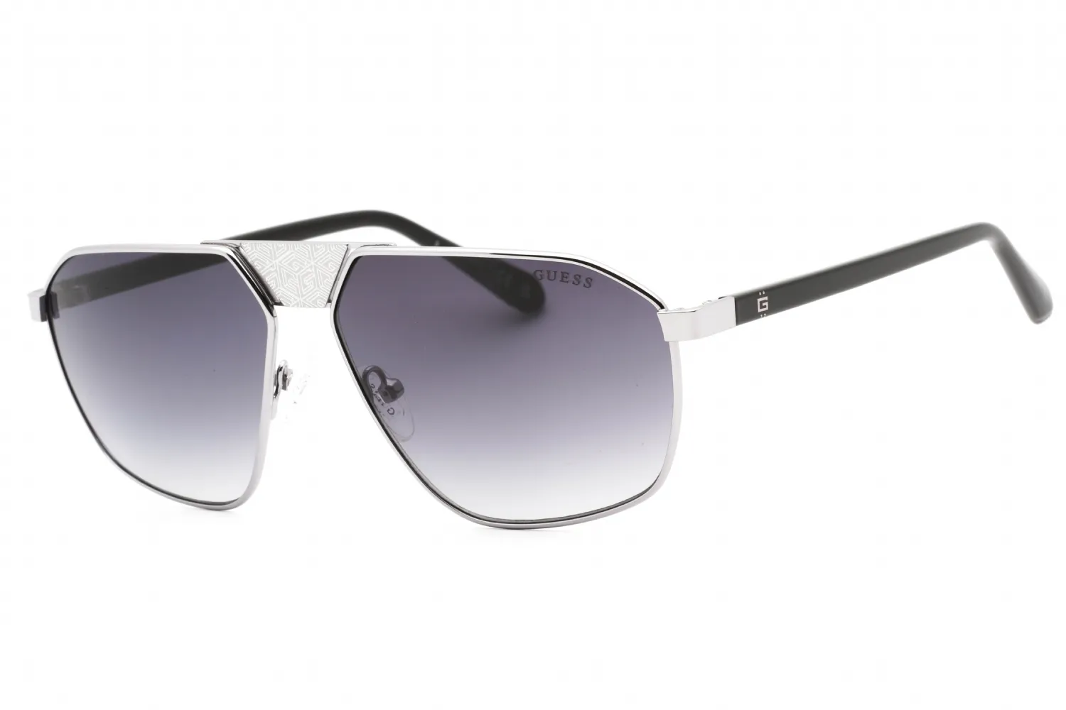 Guess GU00086 08B Sunglasses Shiny Gunmetal 59mm