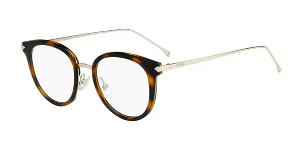 Fendi FF0166 V4Z Eyeglasses Tortoiseshell 48mm Women