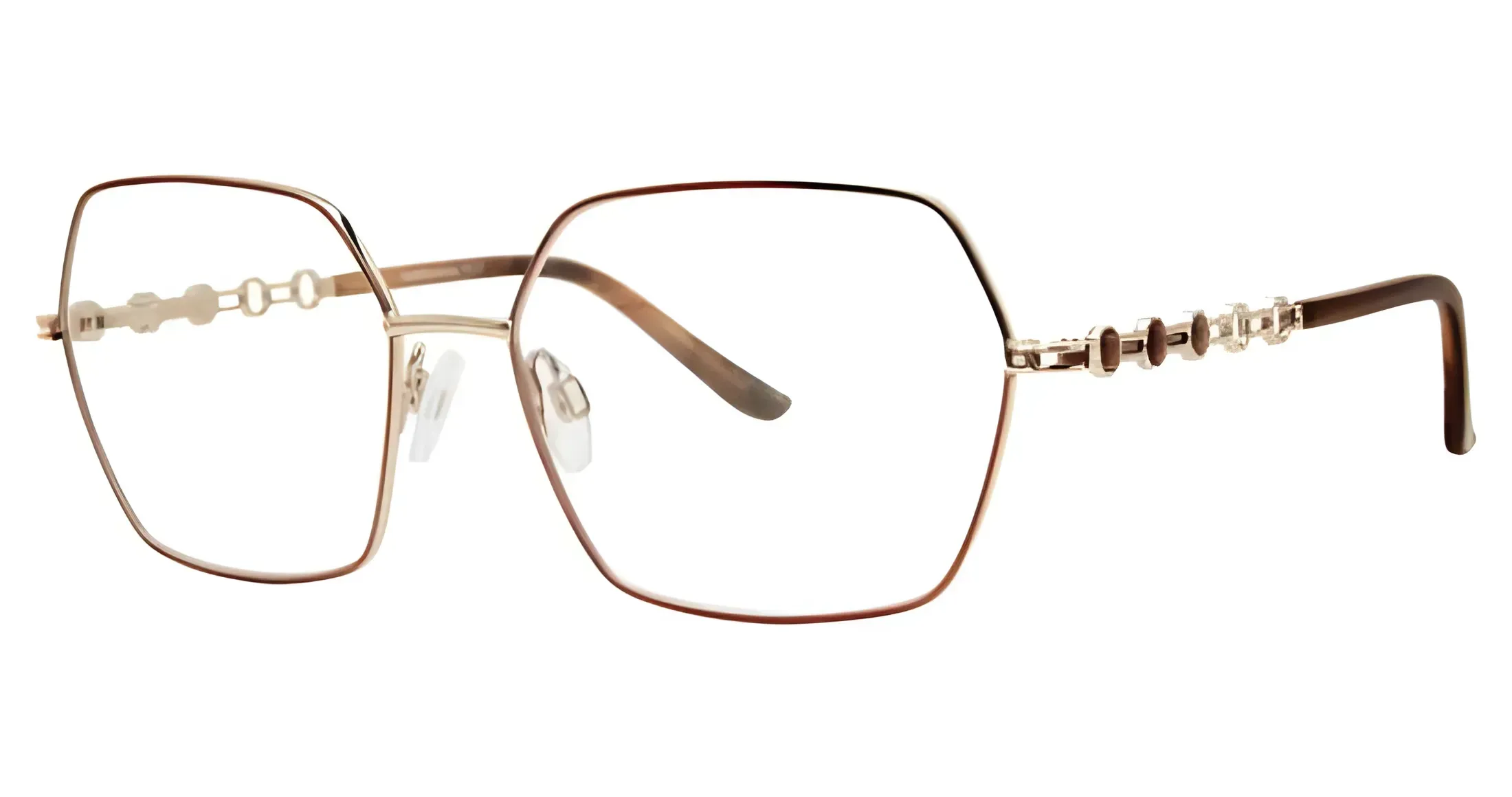 Sofia Loren SLM317 118 Eyeglasses Dusty Rose 54mm Women