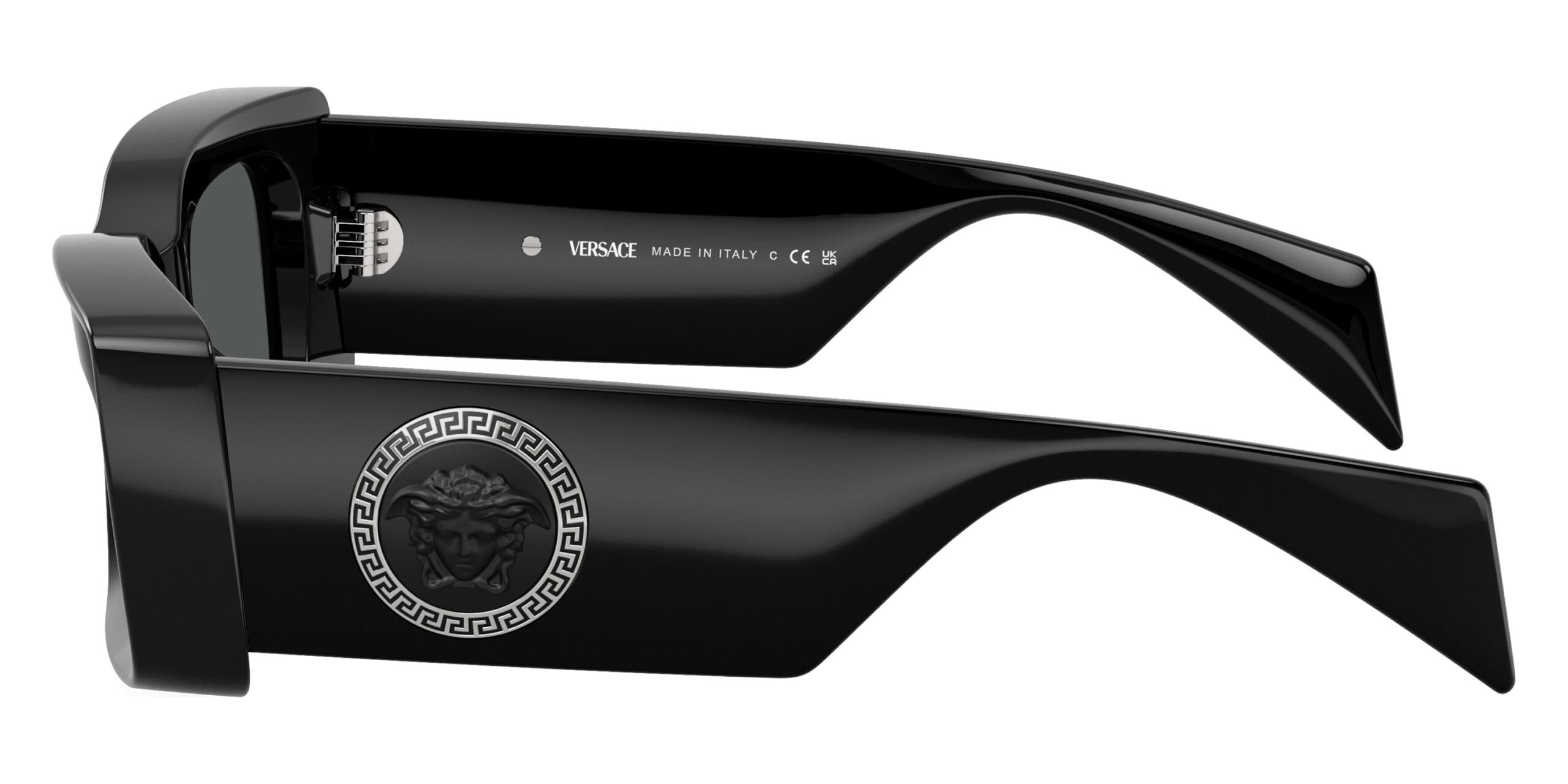 Versace VE4474U GB187 Sunglasses Black 52mm Women 3