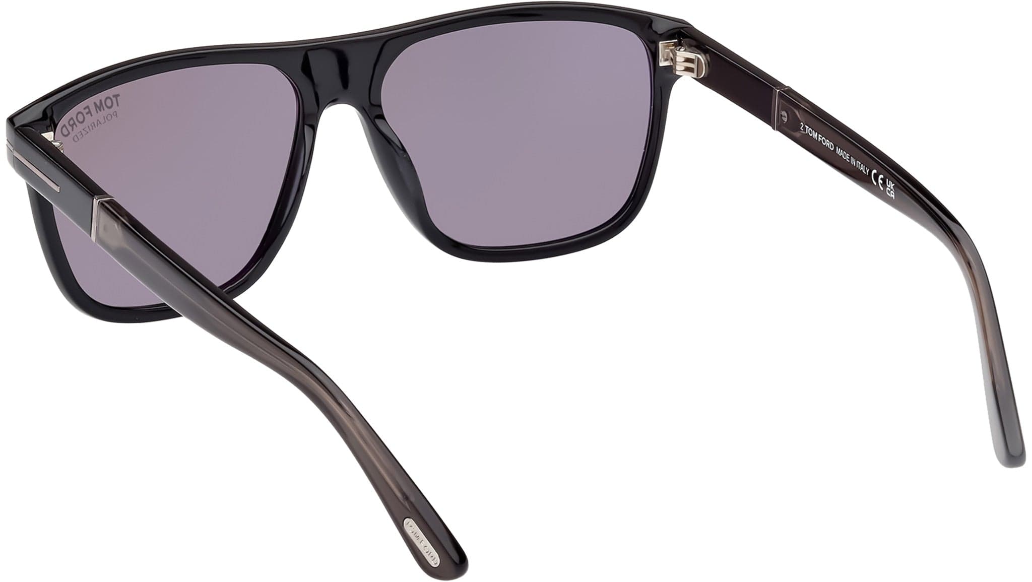 Tom Ford FT1081-N 01D Sunglasses Shiny Black 58mm Men 4