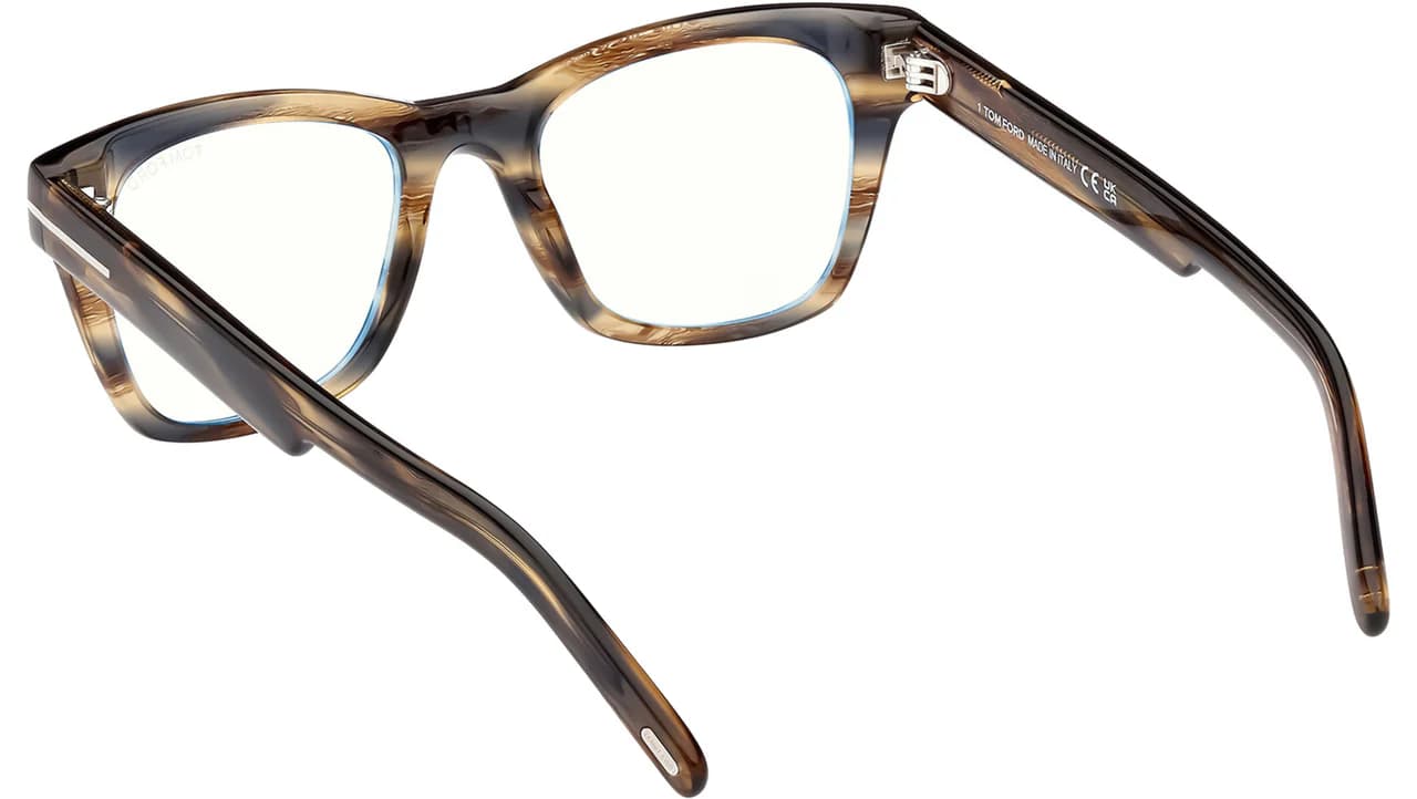 Tom Ford TF5886B 045 Eyeglasses Brown 52mm Men 3