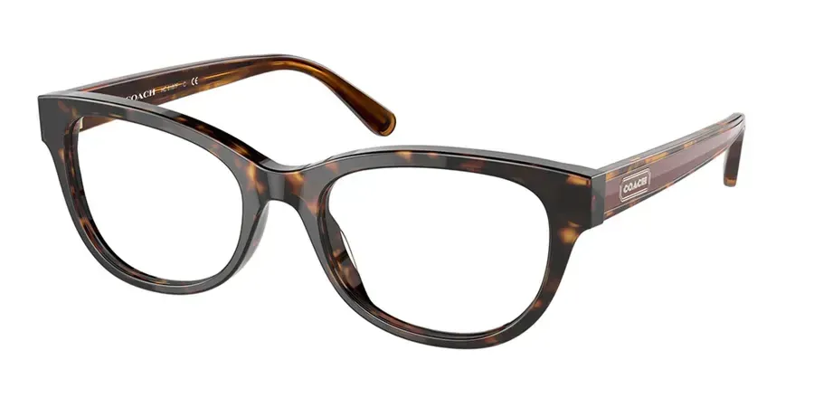 Coach HC6187F 5120 Eyeglasses Dark Tortoise 53mm Women