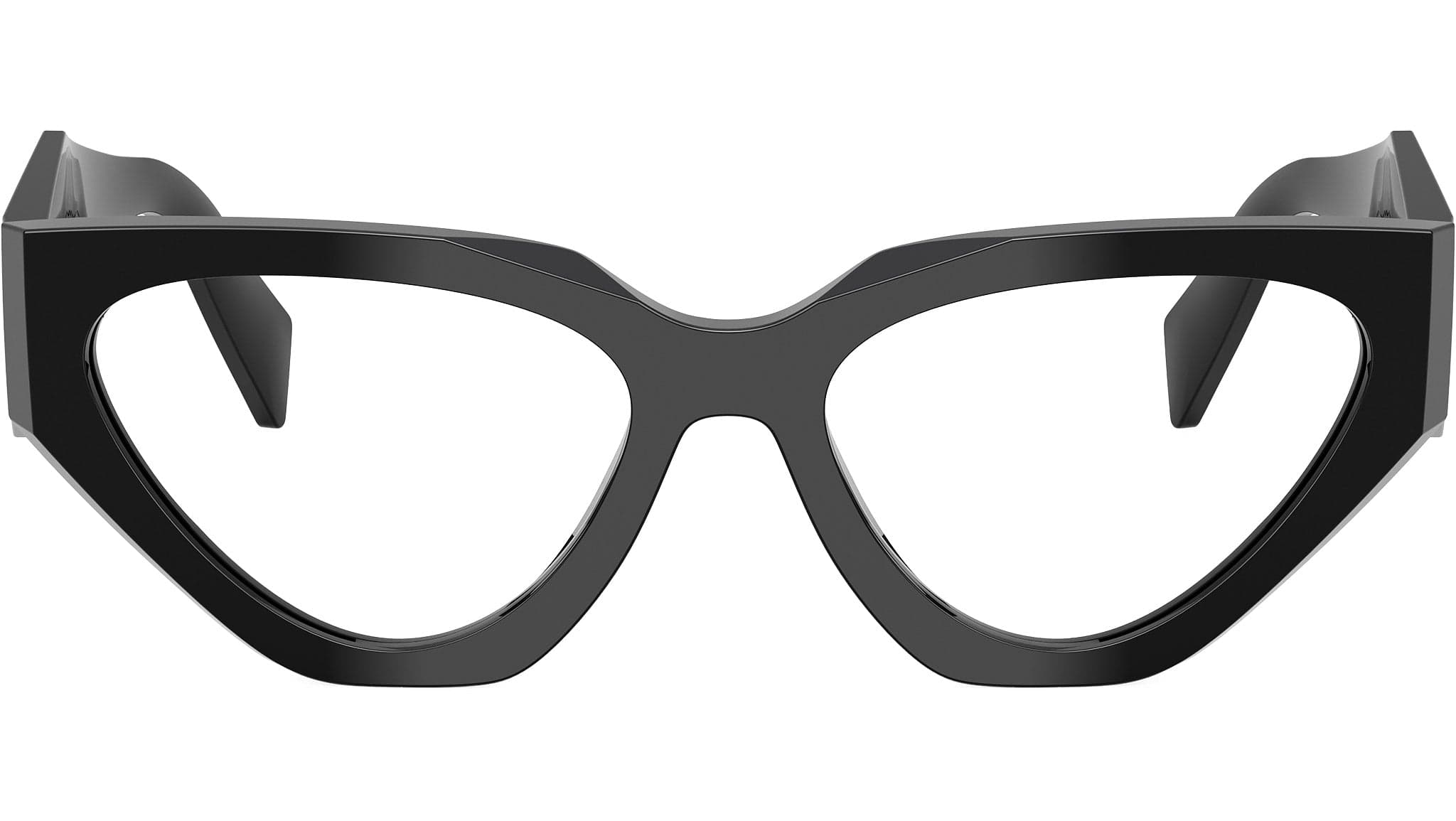 Prada PR C07V 16K1O1 Eyeglasses Black 54mm Women 2