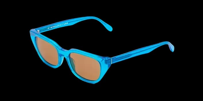 Retrosuperfuture Cento K0B Sunglasses Transparent Blue 51mm Men