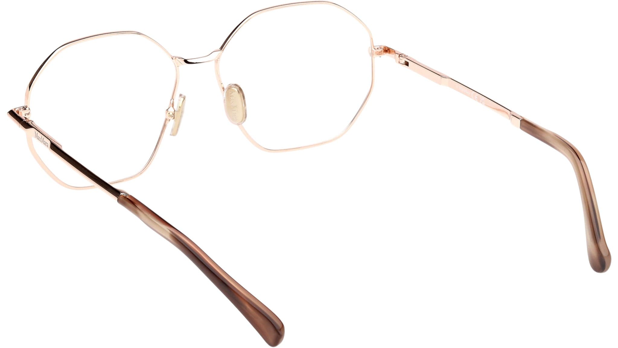 Max Mara MM5207 033 Eyeglasses Pink Gold 55mm Women 4