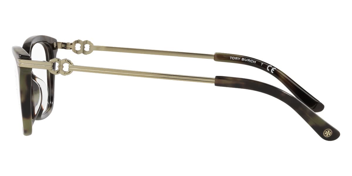 Tory Burch TY2117U 1850 Eyeglasses Green Tortoise 51mm Women 4