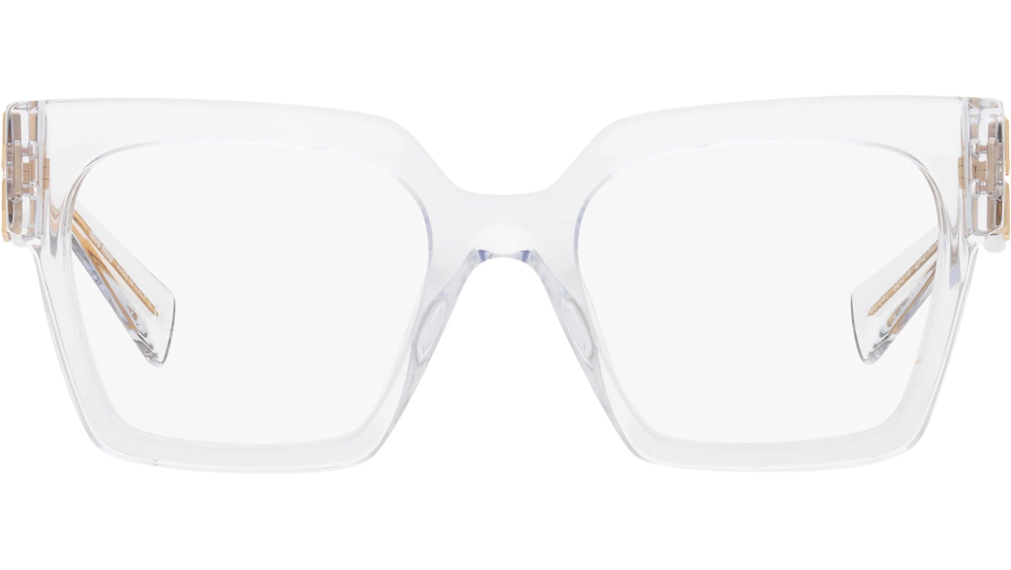 Miu Miu MU04UV 2AZ1O1 Eyeglasses Crystal 52mm Women 2