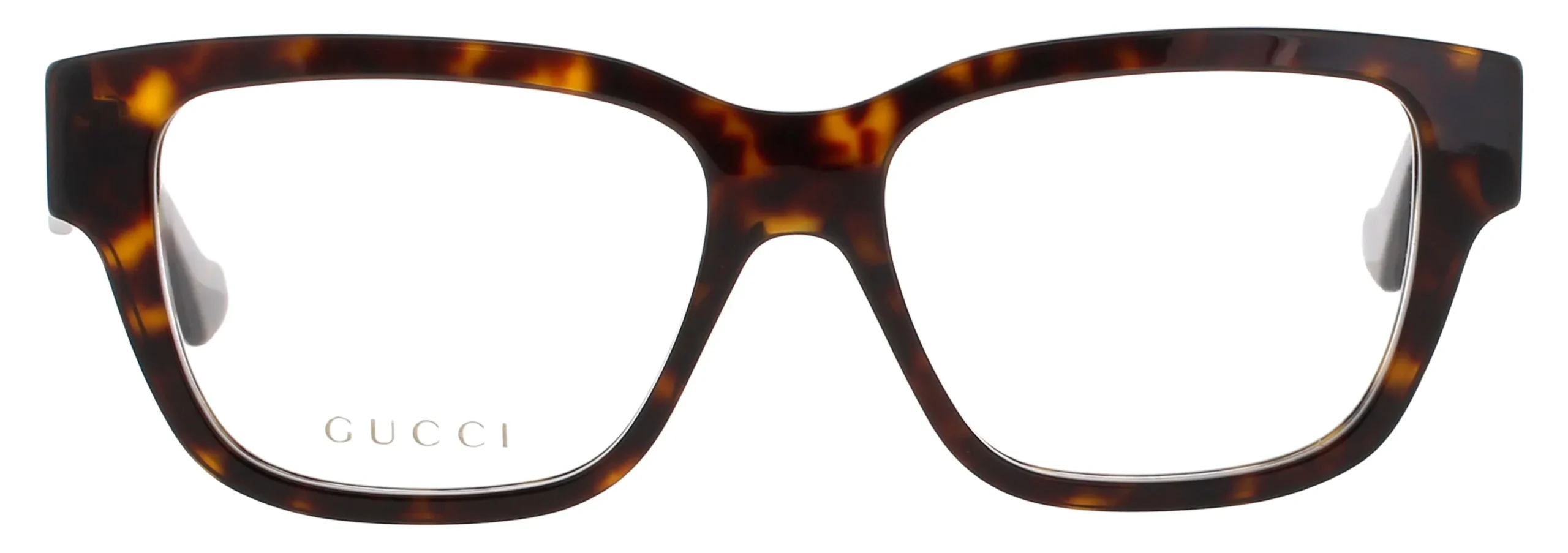 Gucci GG1428O 005 Eyeglasses Brown 55mm Men 2