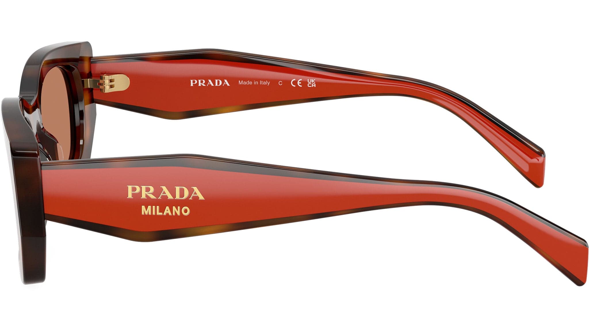 Prada 0PR B05S 01K90Q Sunglasses Juniper Tortoise 53mm Women 3