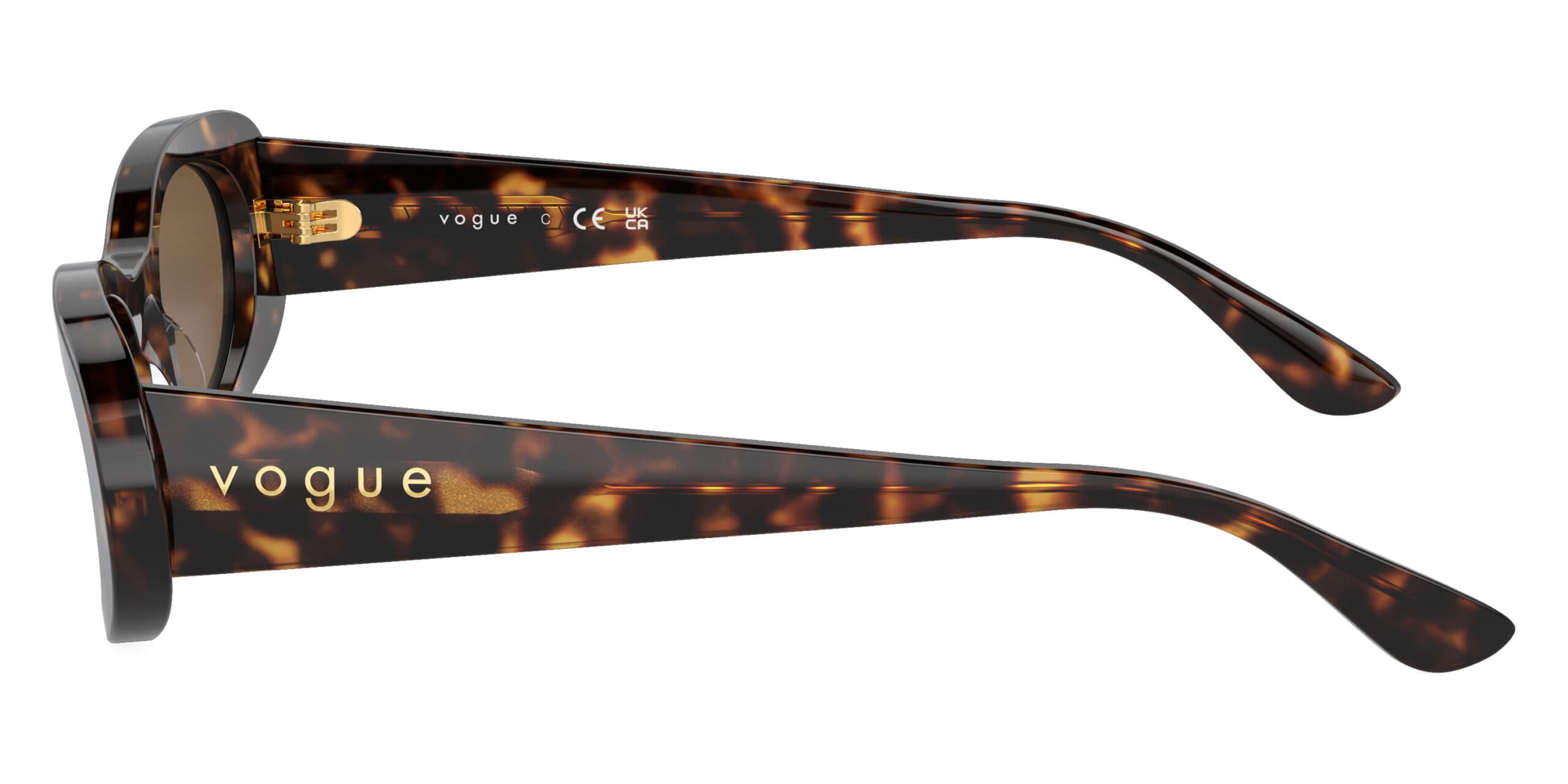 Vogue VO5582S W65673 Sunglasses Brown 53mm Women 3
