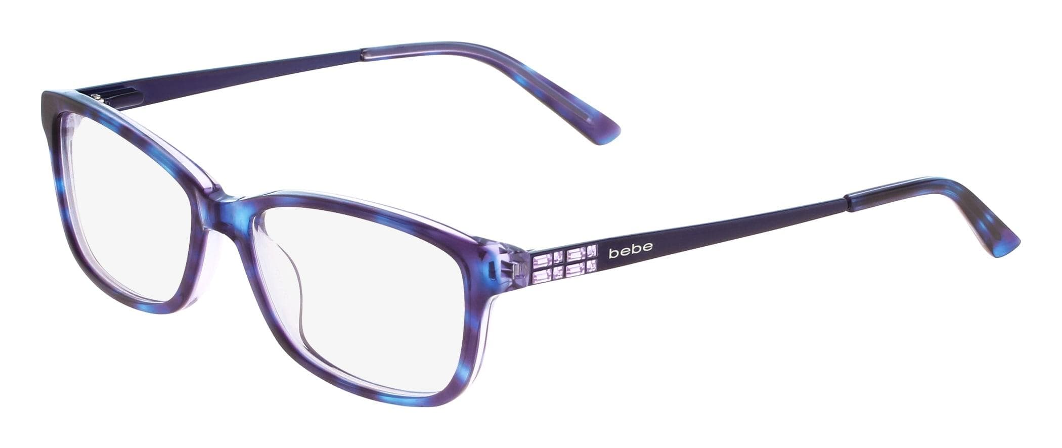 Bebe BB5084 518 Eyeglasses Plum Tortoise 52mm Women