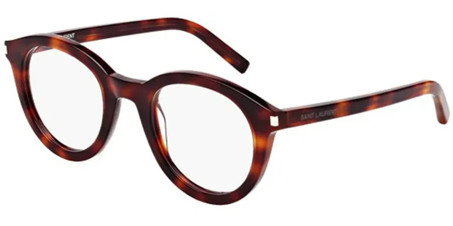 Saint Laurent SL105 002 Eyeglasses Tortoise 48mm Women