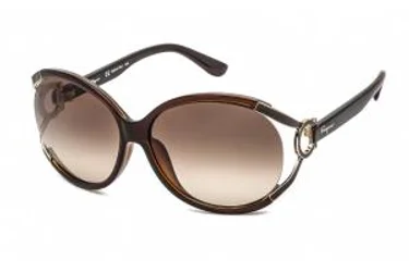 Salvatore Ferragamo SF600S 220 Sunglasses Dark Brown 61mm
