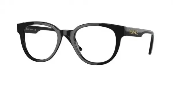 Versace 0VE3317 Eyeglasses Black 49mm Men