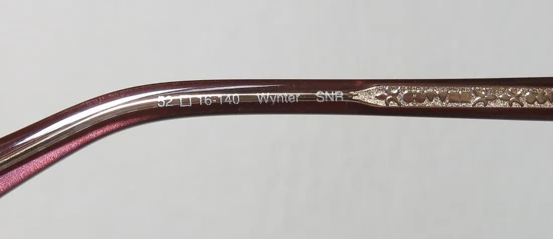 Oliver Peoples Wynter snr Eyeglasses Rosewood 52mm 8