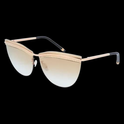 Boucheron BC0028S 002 Sunglasses Gold 64mm Women