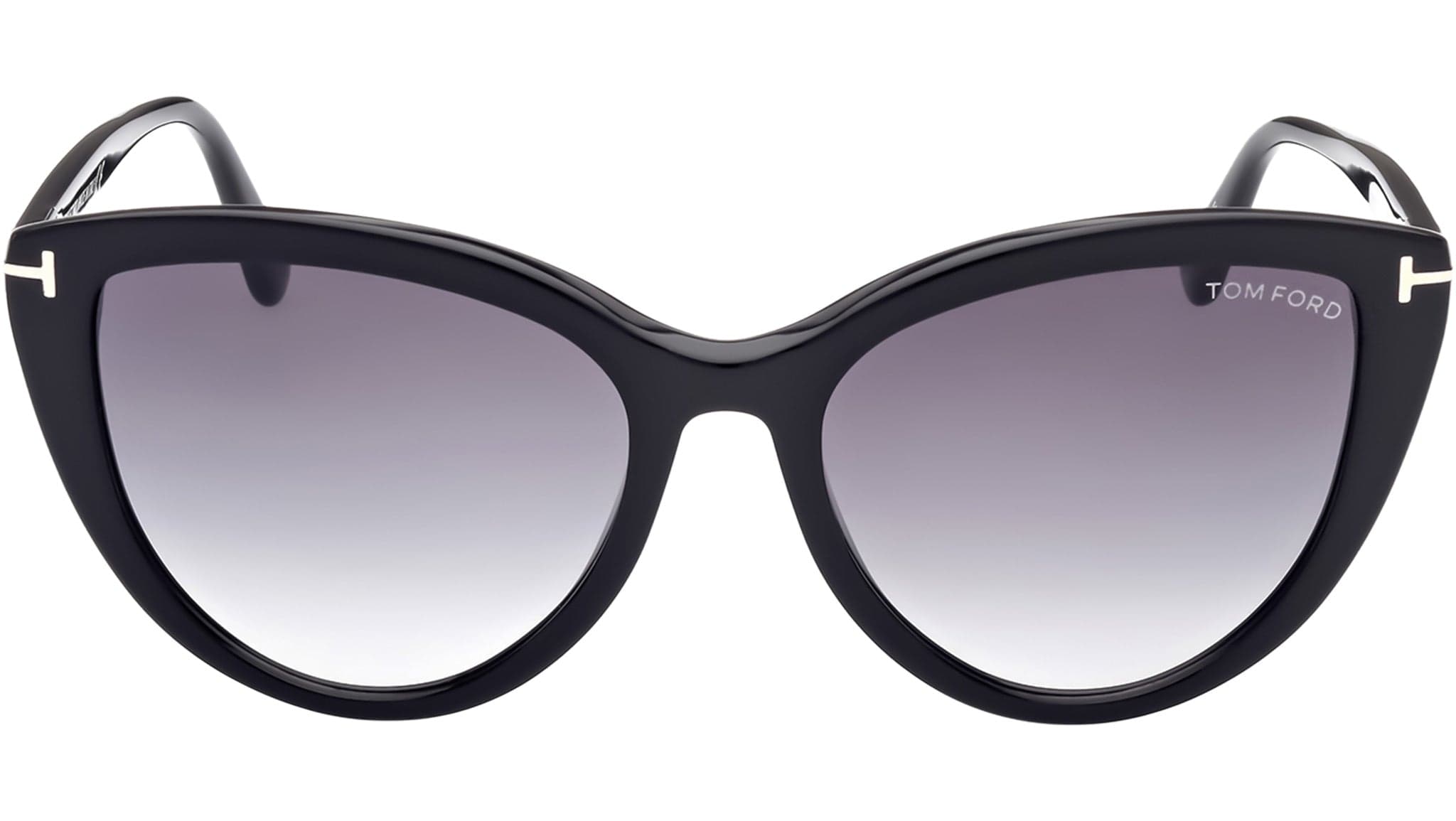 Tom Ford FT0915 01B Sunglasses Shiny Black 56mm Women 2