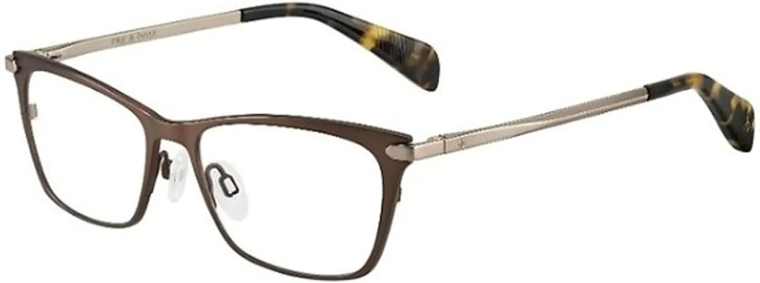 Rag & Bone RNB3007 0AAI Eyeglasses Matte Brown Beige 51mm Women