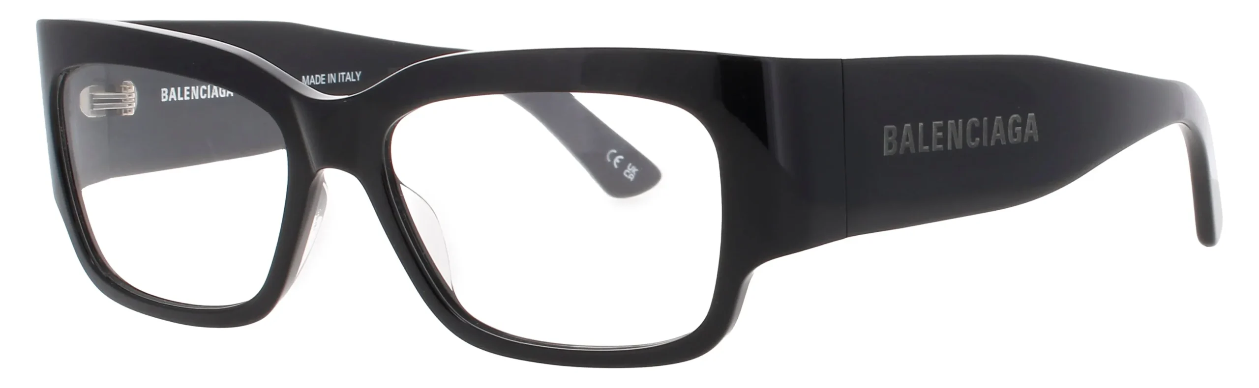 Balenciaga BB0332O 001 Eyeglasses Black 54mm Men