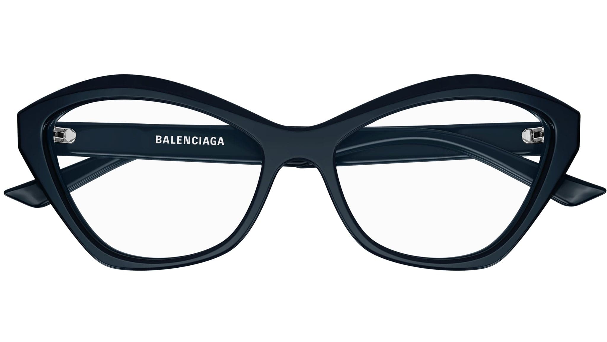 Balenciaga BB0341O 004 Eyeglasses Blue 56mm Women 2