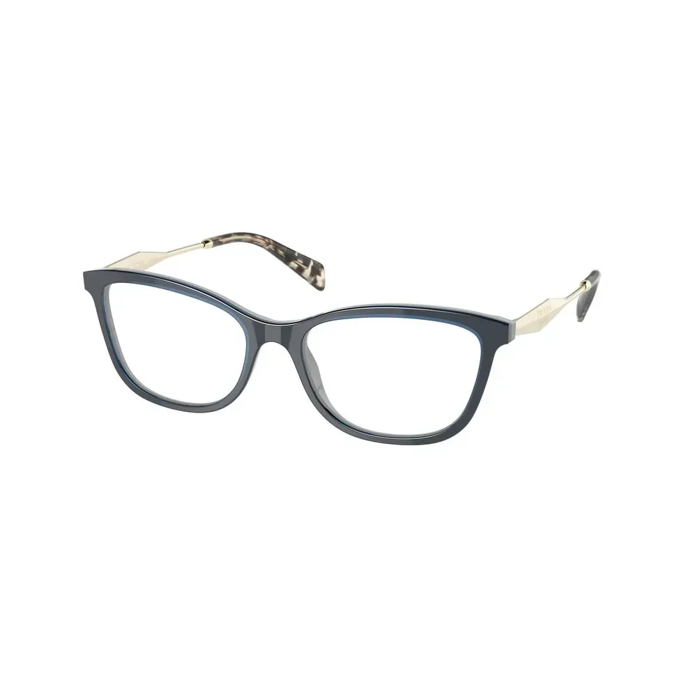 Prada 0PR02YV 08Y1O1 Eyeglasses Shiny Black 52mm Women