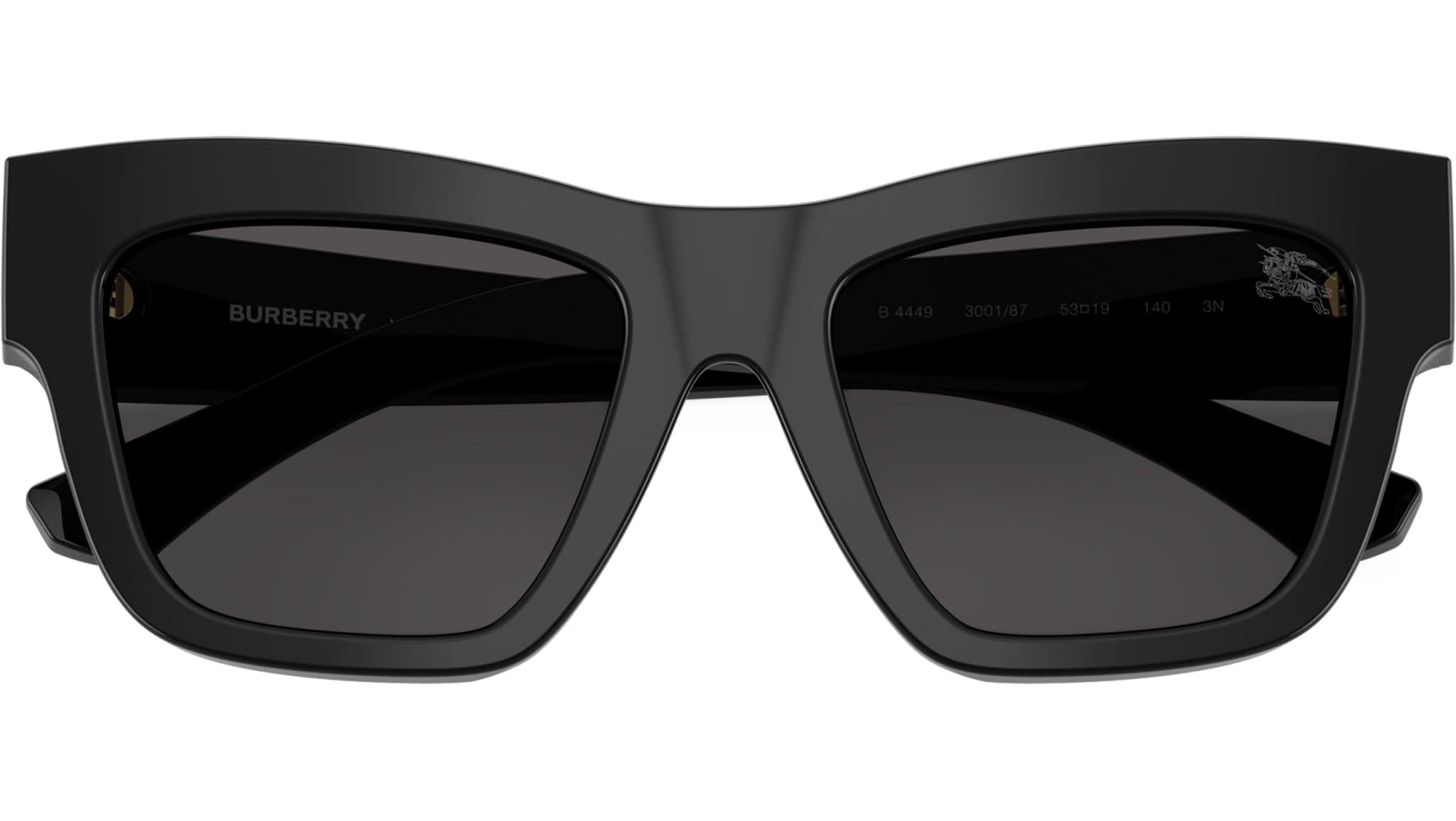 Burberry 0BE4449 300187 Sunglasses Black 5