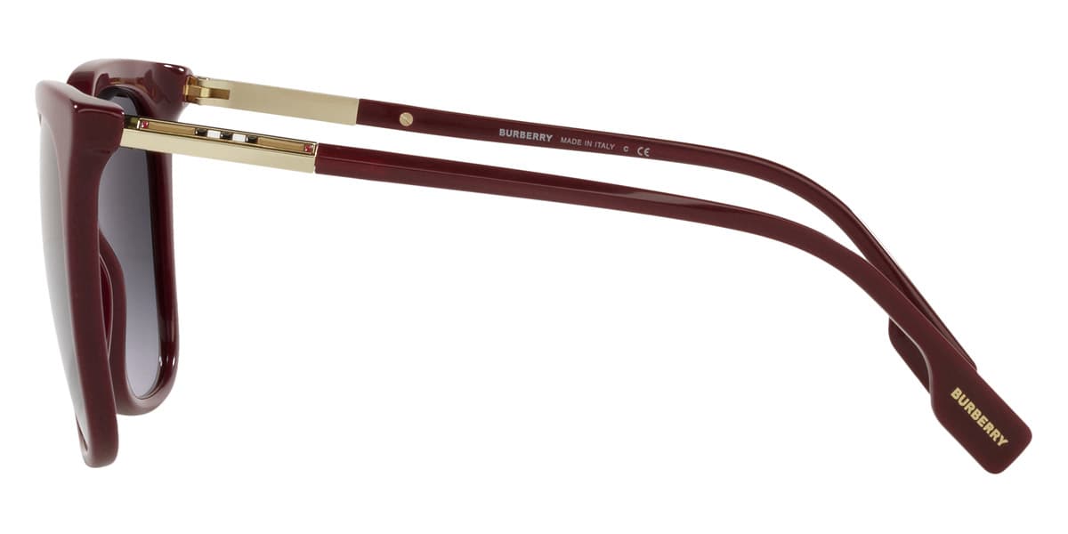 Burberry BE4347 34038G Sunglasses Burgundy Red 56mm Women 3